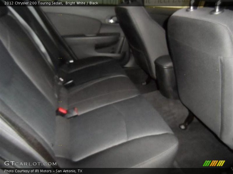 Bright White / Black 2012 Chrysler 200 Touring Sedan