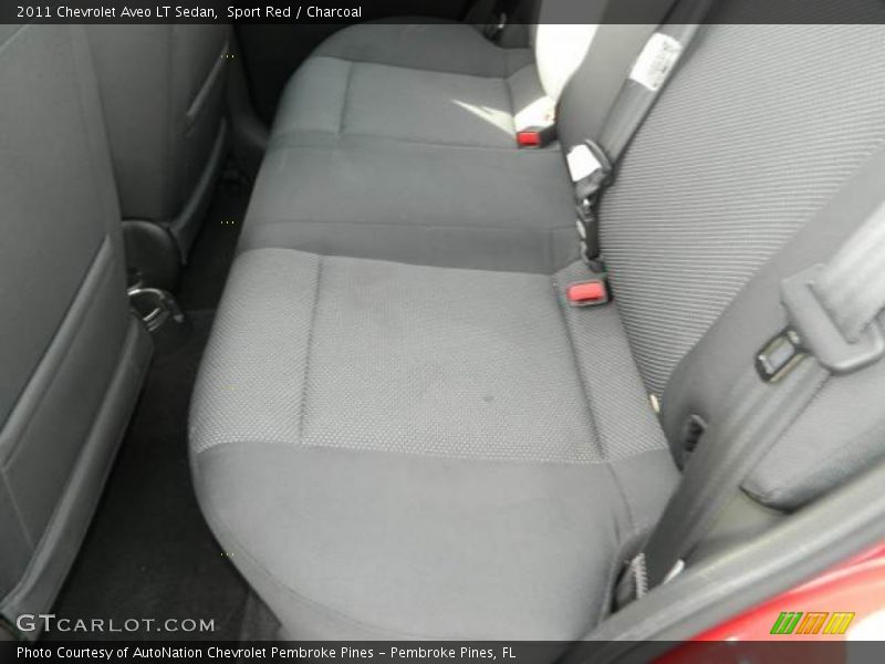 Sport Red / Charcoal 2011 Chevrolet Aveo LT Sedan