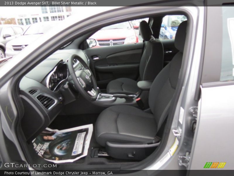 Billet Silver Metallic / Black 2013 Dodge Avenger SXT