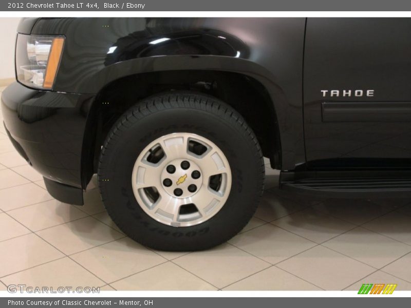 Black / Ebony 2012 Chevrolet Tahoe LT 4x4