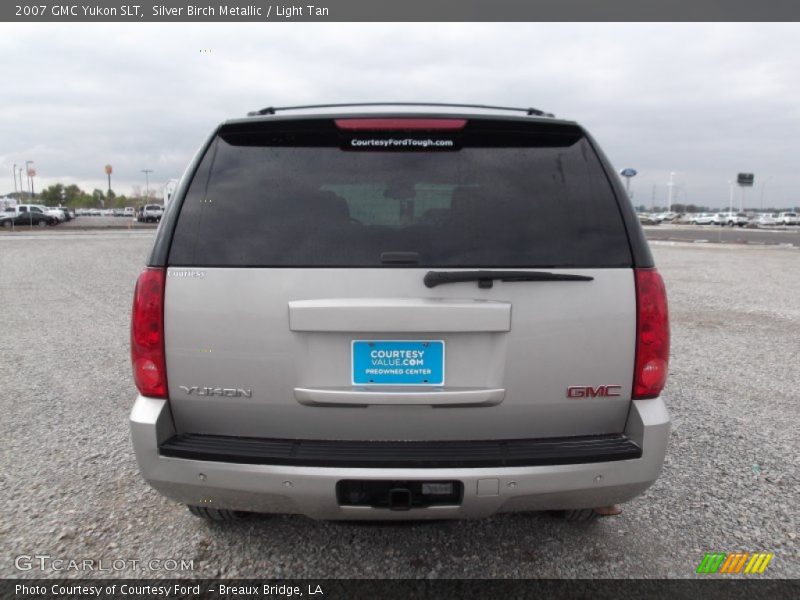 Silver Birch Metallic / Light Tan 2007 GMC Yukon SLT