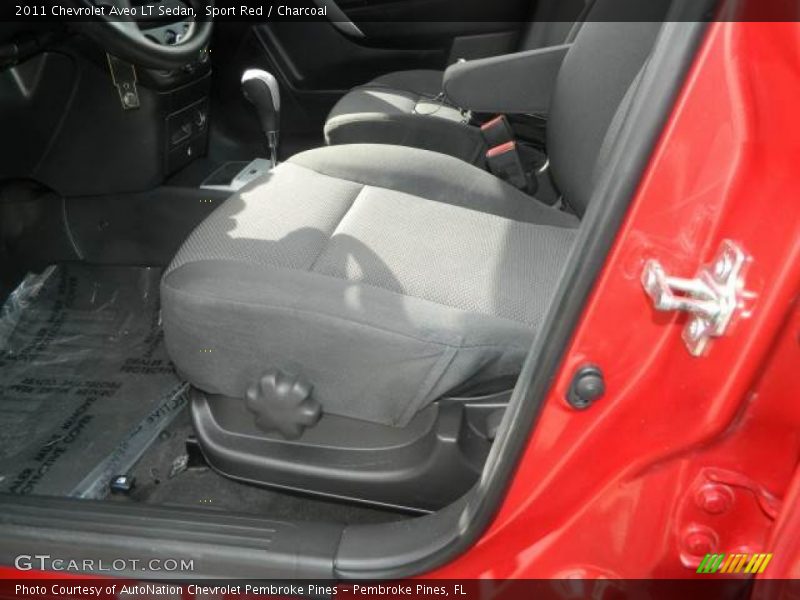 Sport Red / Charcoal 2011 Chevrolet Aveo LT Sedan