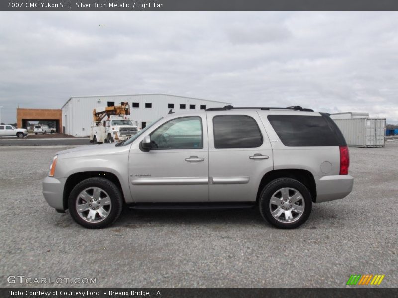 Silver Birch Metallic / Light Tan 2007 GMC Yukon SLT