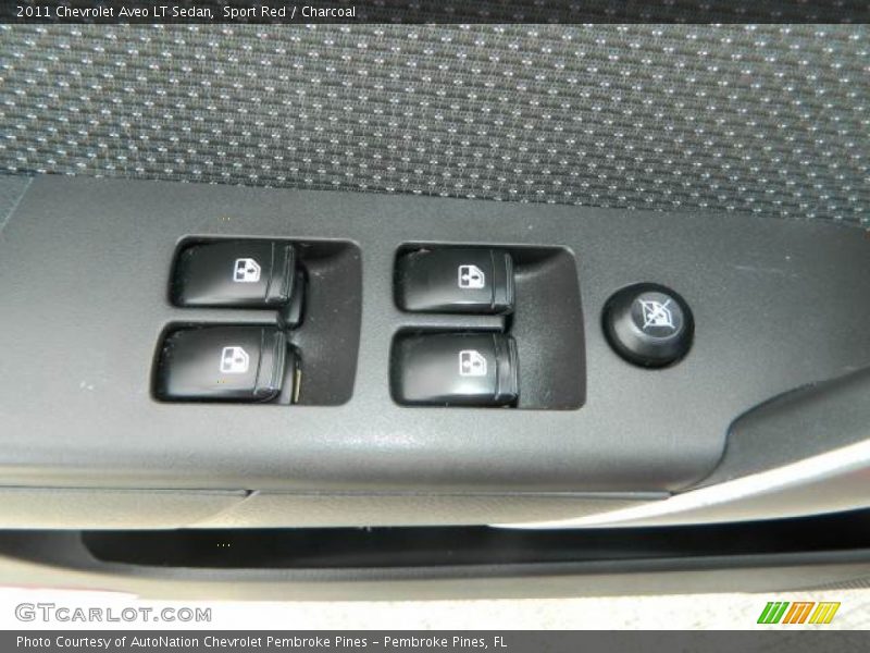 Sport Red / Charcoal 2011 Chevrolet Aveo LT Sedan