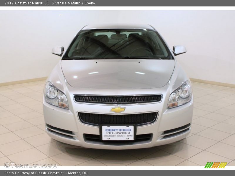 Silver Ice Metallic / Ebony 2012 Chevrolet Malibu LT