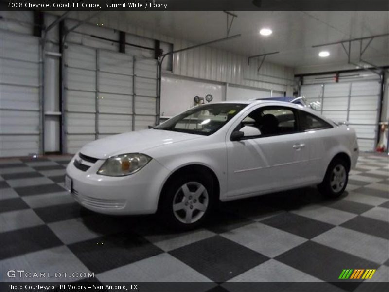 Summit White / Ebony 2008 Chevrolet Cobalt LT Coupe