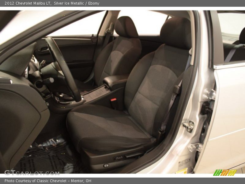 Silver Ice Metallic / Ebony 2012 Chevrolet Malibu LT