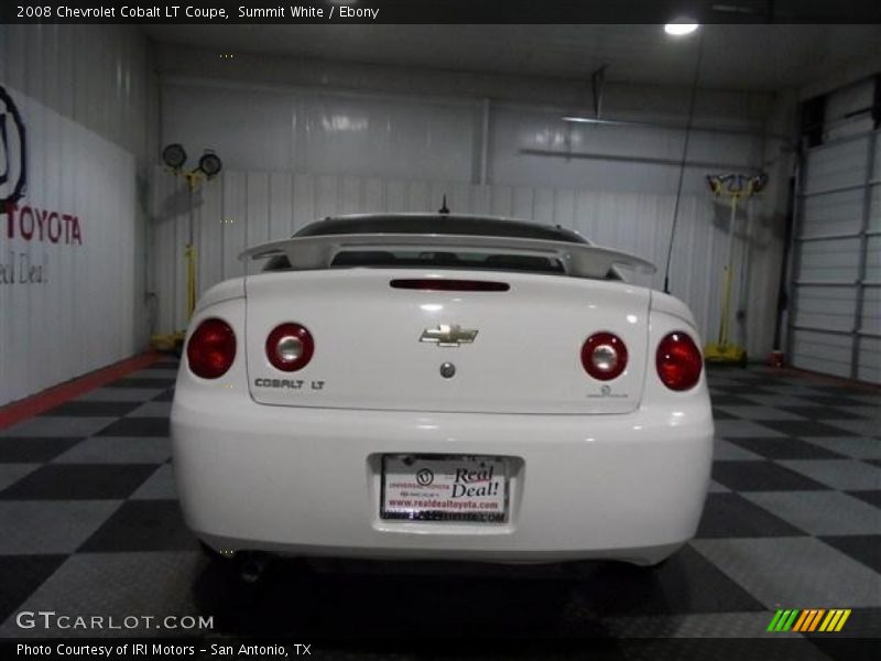 Summit White / Ebony 2008 Chevrolet Cobalt LT Coupe
