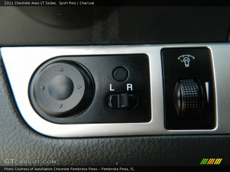 Sport Red / Charcoal 2011 Chevrolet Aveo LT Sedan