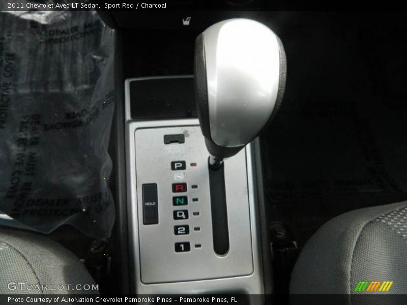 Sport Red / Charcoal 2011 Chevrolet Aveo LT Sedan