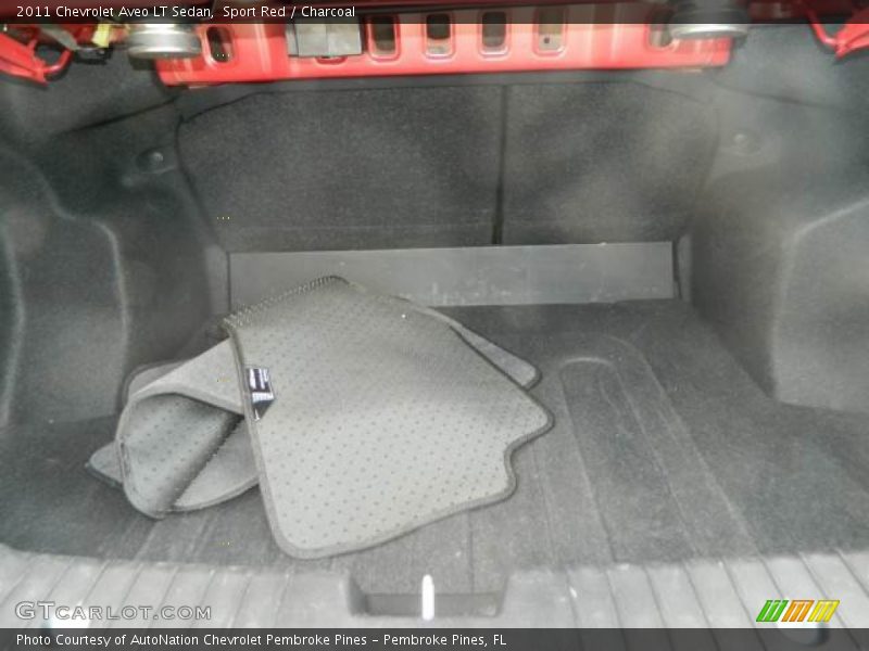Sport Red / Charcoal 2011 Chevrolet Aveo LT Sedan