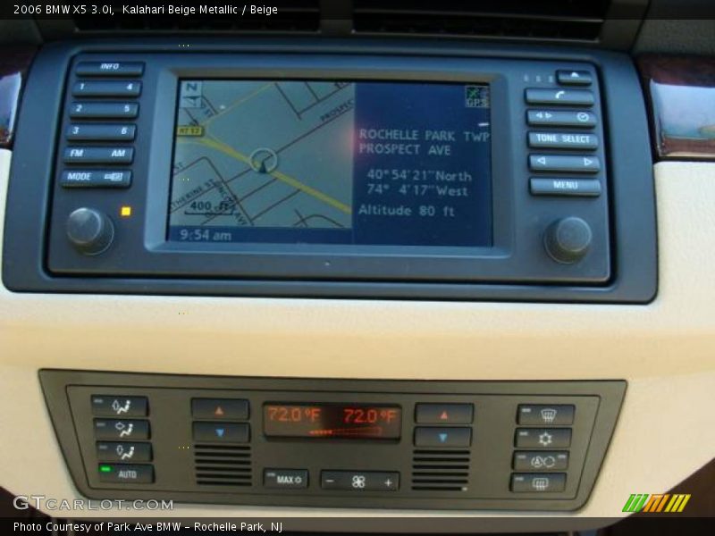 Kalahari Beige Metallic / Beige 2006 BMW X5 3.0i