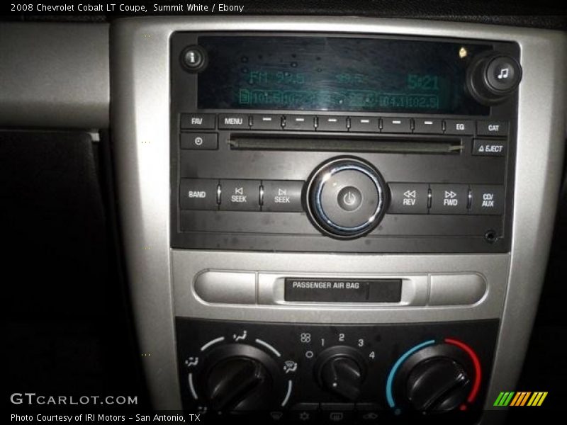 Summit White / Ebony 2008 Chevrolet Cobalt LT Coupe