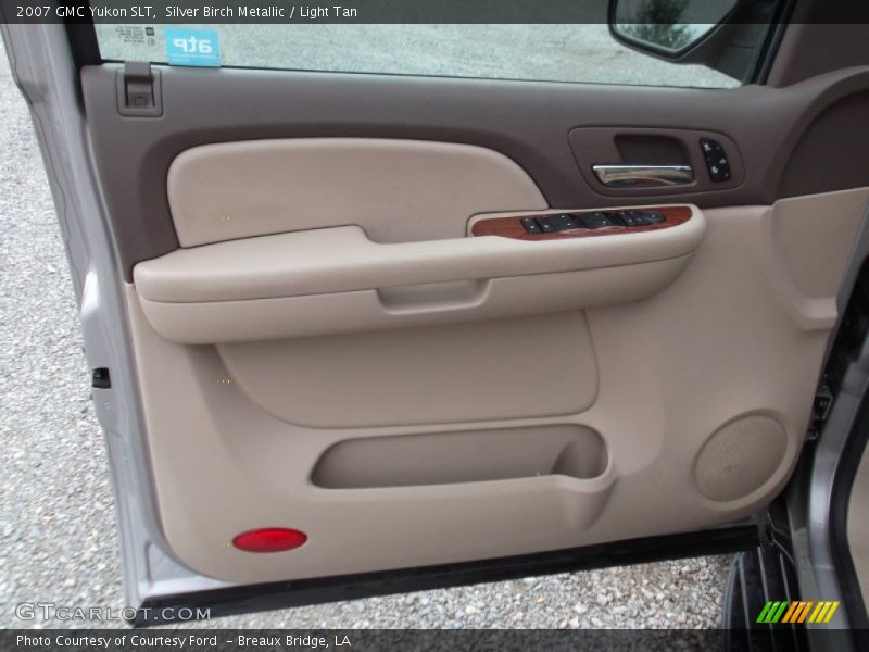 Silver Birch Metallic / Light Tan 2007 GMC Yukon SLT