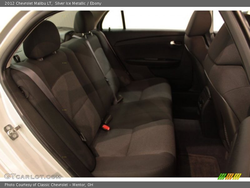 Silver Ice Metallic / Ebony 2012 Chevrolet Malibu LT