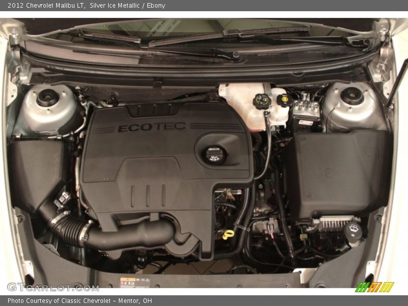 Silver Ice Metallic / Ebony 2012 Chevrolet Malibu LT