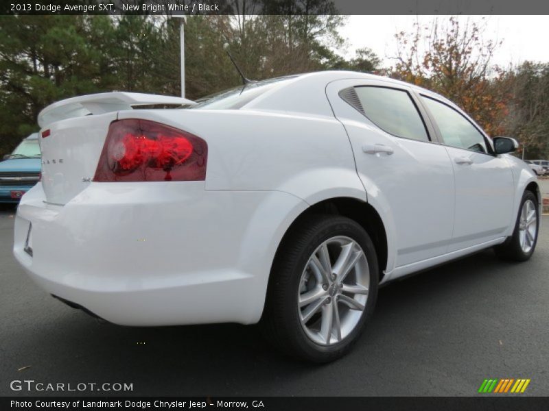 New Bright White / Black 2013 Dodge Avenger SXT