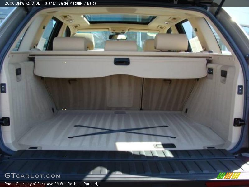 Kalahari Beige Metallic / Beige 2006 BMW X5 3.0i