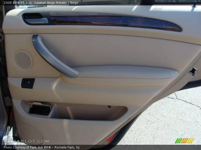 Kalahari Beige Metallic / Beige 2006 BMW X5 3.0i