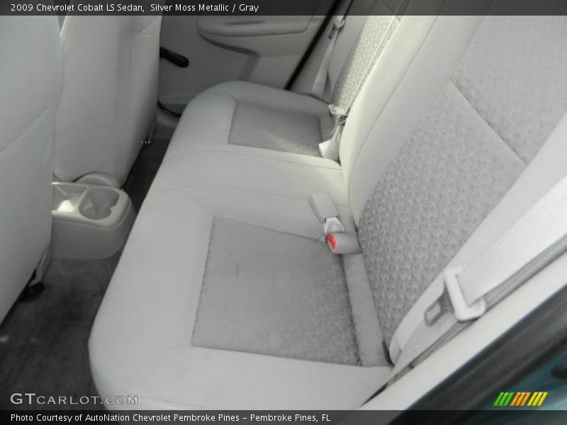 Silver Moss Metallic / Gray 2009 Chevrolet Cobalt LS Sedan