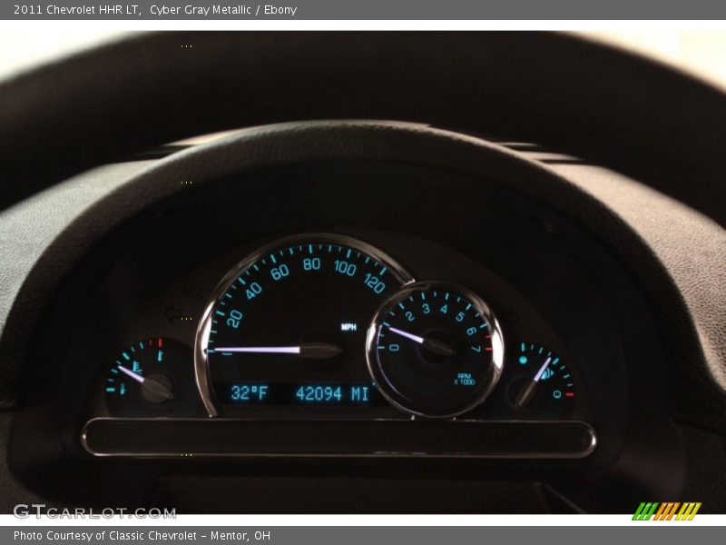 Cyber Gray Metallic / Ebony 2011 Chevrolet HHR LT