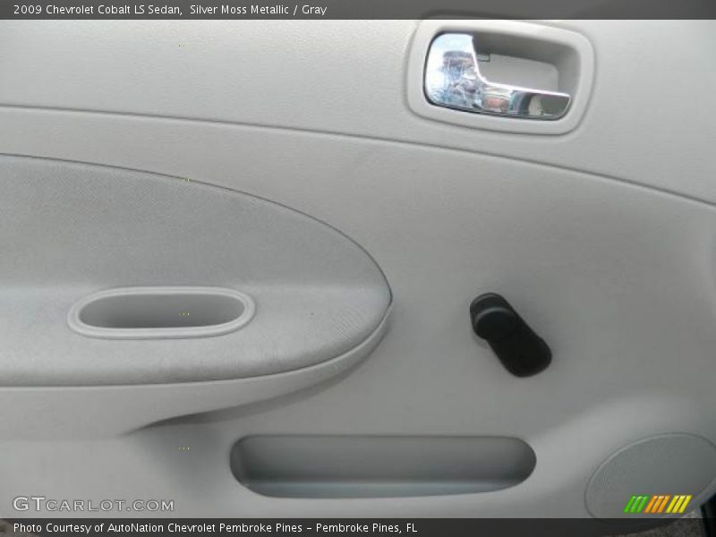 Silver Moss Metallic / Gray 2009 Chevrolet Cobalt LS Sedan