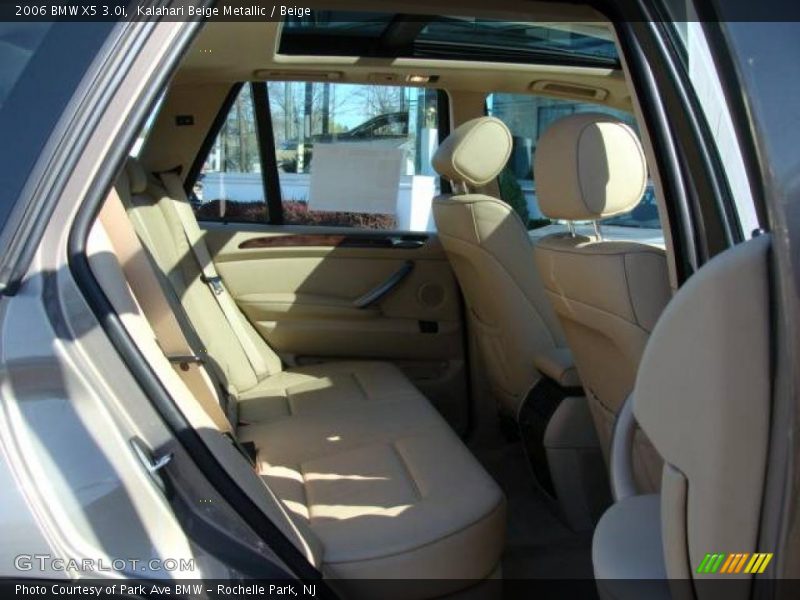 Kalahari Beige Metallic / Beige 2006 BMW X5 3.0i