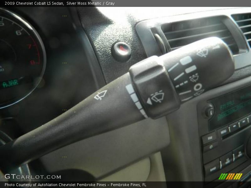 Silver Moss Metallic / Gray 2009 Chevrolet Cobalt LS Sedan