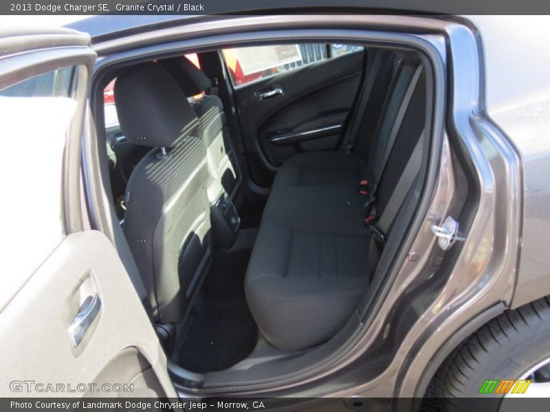 Granite Crystal / Black 2013 Dodge Charger SE