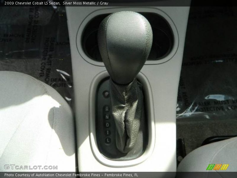 Silver Moss Metallic / Gray 2009 Chevrolet Cobalt LS Sedan
