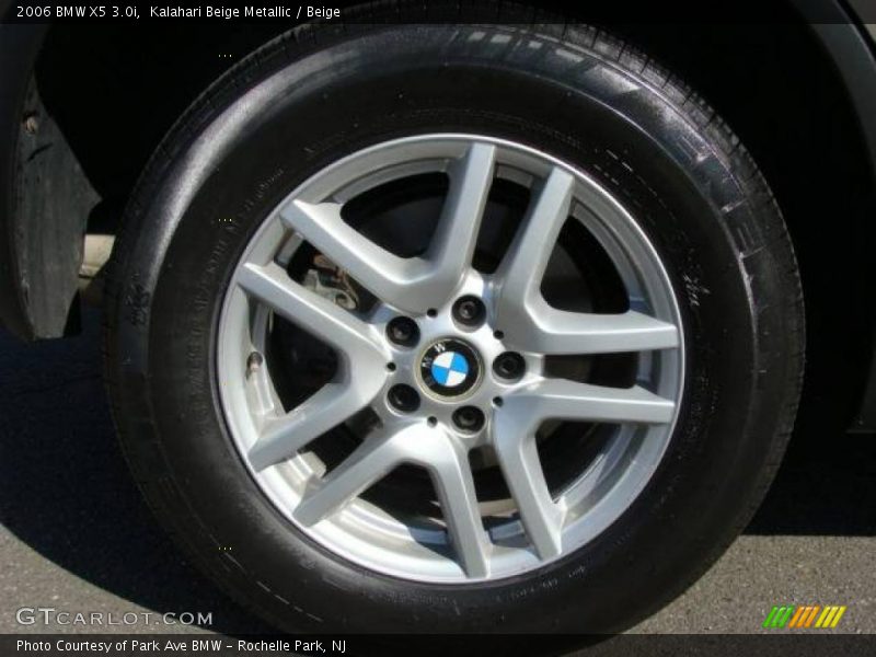 Kalahari Beige Metallic / Beige 2006 BMW X5 3.0i
