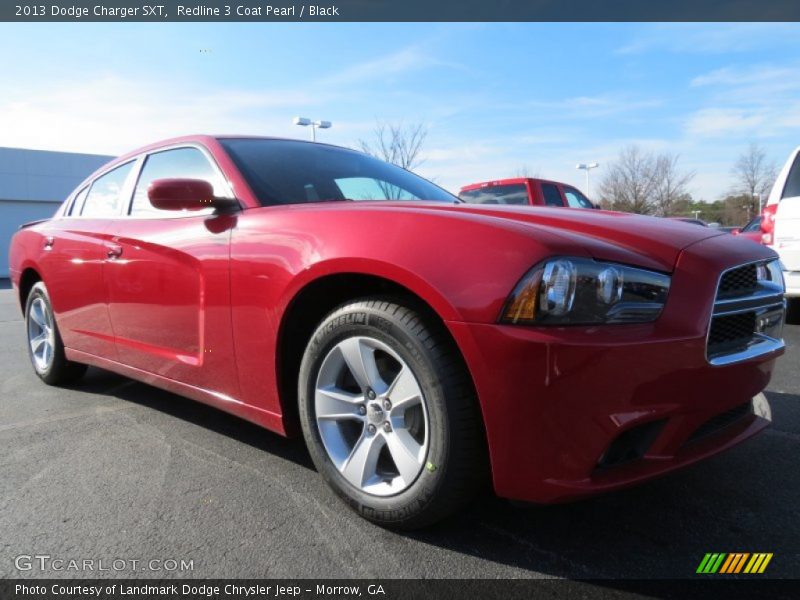 Redline 3 Coat Pearl / Black 2013 Dodge Charger SXT