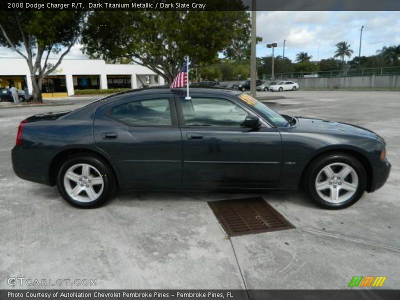 Dark Titanium Metallic / Dark Slate Gray 2008 Dodge Charger R/T