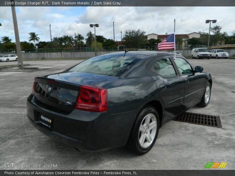 Dark Titanium Metallic / Dark Slate Gray 2008 Dodge Charger R/T