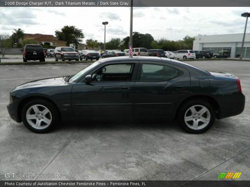 Dark Titanium Metallic / Dark Slate Gray 2008 Dodge Charger R/T