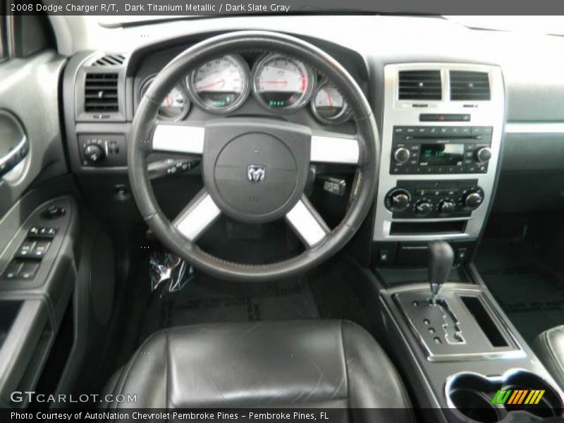Dark Titanium Metallic / Dark Slate Gray 2008 Dodge Charger R/T