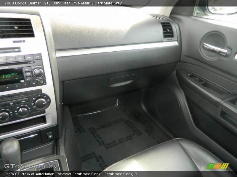 Dark Titanium Metallic / Dark Slate Gray 2008 Dodge Charger R/T