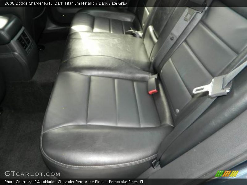 Dark Titanium Metallic / Dark Slate Gray 2008 Dodge Charger R/T