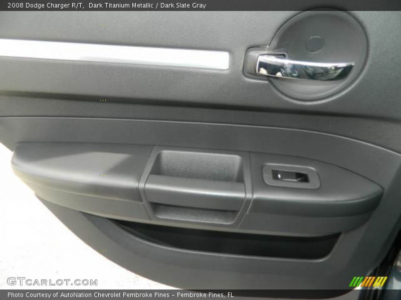 Dark Titanium Metallic / Dark Slate Gray 2008 Dodge Charger R/T