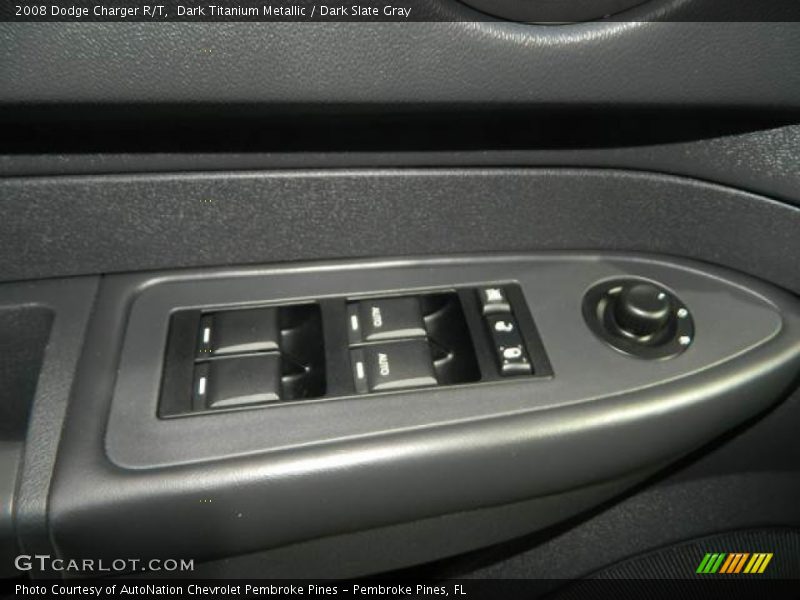 Dark Titanium Metallic / Dark Slate Gray 2008 Dodge Charger R/T