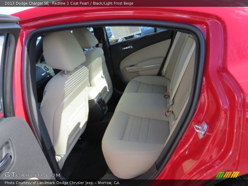 Redline 3 Coat Pearl / Black/Light Frost Beige 2013 Dodge Charger SE