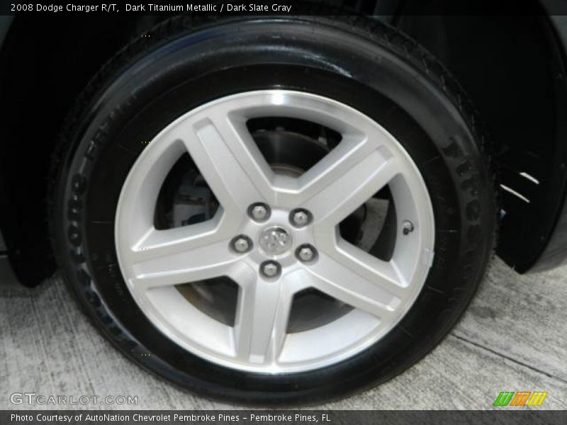 Dark Titanium Metallic / Dark Slate Gray 2008 Dodge Charger R/T