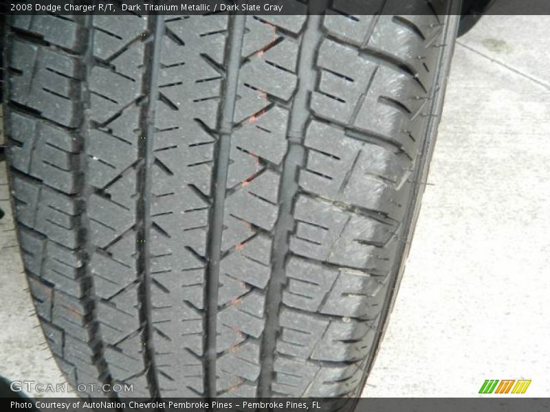Dark Titanium Metallic / Dark Slate Gray 2008 Dodge Charger R/T