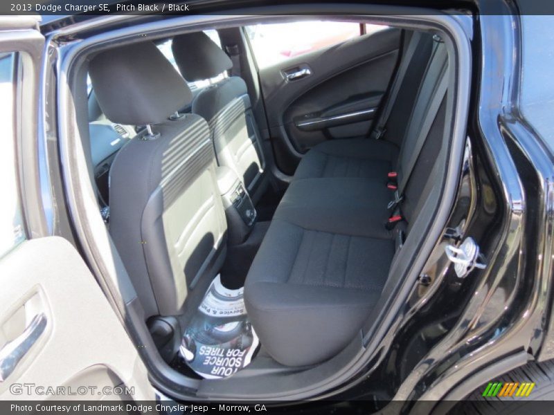 Pitch Black / Black 2013 Dodge Charger SE