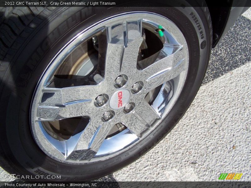 Gray Green Metallic / Light Titanium 2012 GMC Terrain SLT