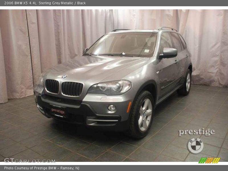 Sterling Grey Metallic / Black 2006 BMW X5 4.4i