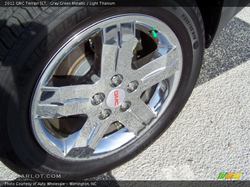 Gray Green Metallic / Light Titanium 2012 GMC Terrain SLT