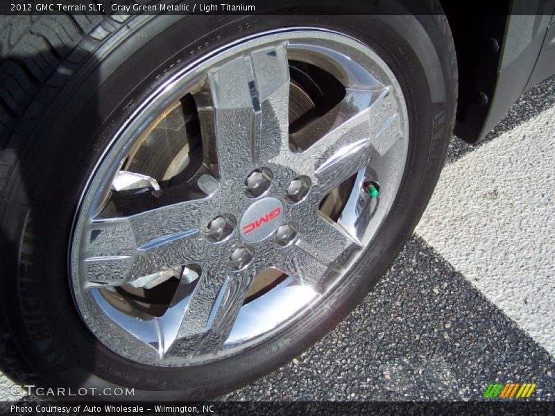 Gray Green Metallic / Light Titanium 2012 GMC Terrain SLT