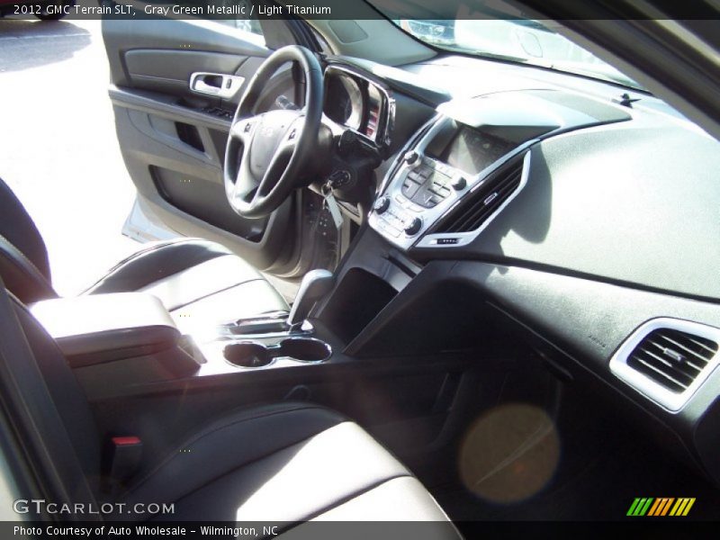 Gray Green Metallic / Light Titanium 2012 GMC Terrain SLT