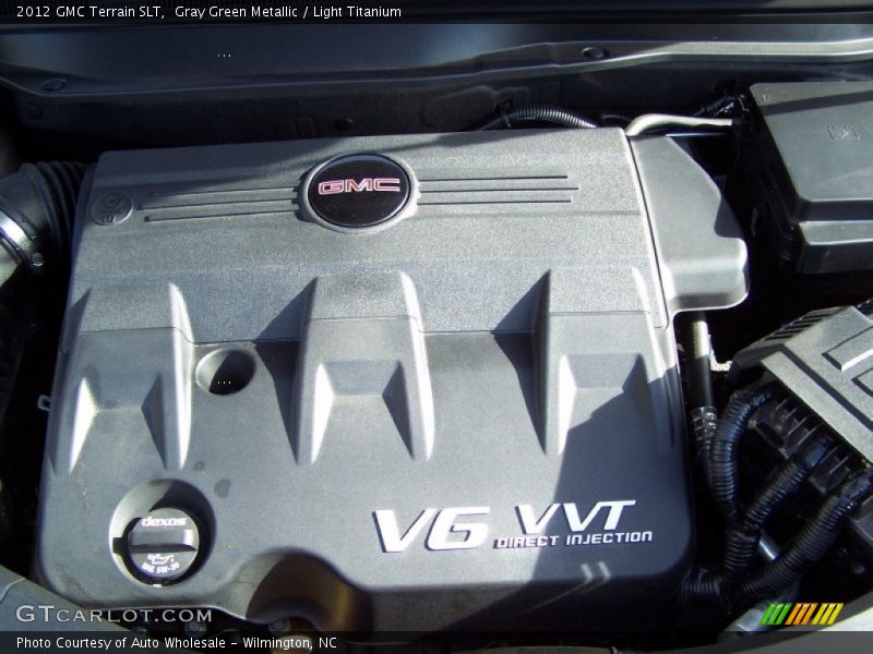 Gray Green Metallic / Light Titanium 2012 GMC Terrain SLT